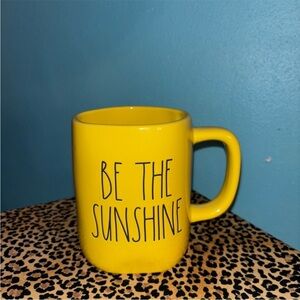 RAE DUNN Yellow Sunshine Mug